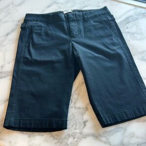 Vince black Bermuda shorts